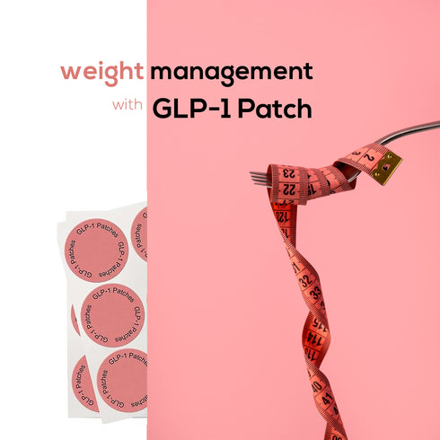 HARMONIFY GLP-1 Patches with L-Glutamine Berberine Chromium Pomegranate Cinnamon Ginger Root Artemisia Selengensis & Rose Flower Oil - 1 Pack 30 Patches - Leaf